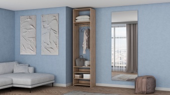 Стеллаж для одежды Мирта 78 BMS ширина 70-75 см