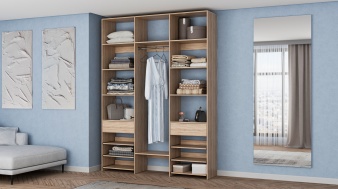 Напольный Стеллаж для одежды Мирта 93 BMS