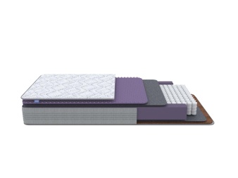 Матрас Aura Duo M/S Grey
