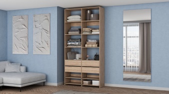 Стеллаж для одежды Мирта 85 BMS - новинка