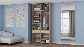 Стеллаж для одежды Мирта 81 BMS - новинка