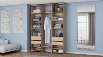 Напольный Стеллаж для одежды Мирта 94 BMS