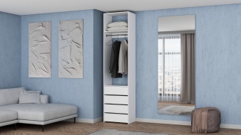 Стеллаж для одежды Мирта 32 BMS - новинка