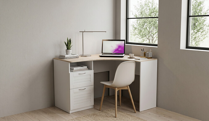 Письменный стол Ривьера ТД УП BMS