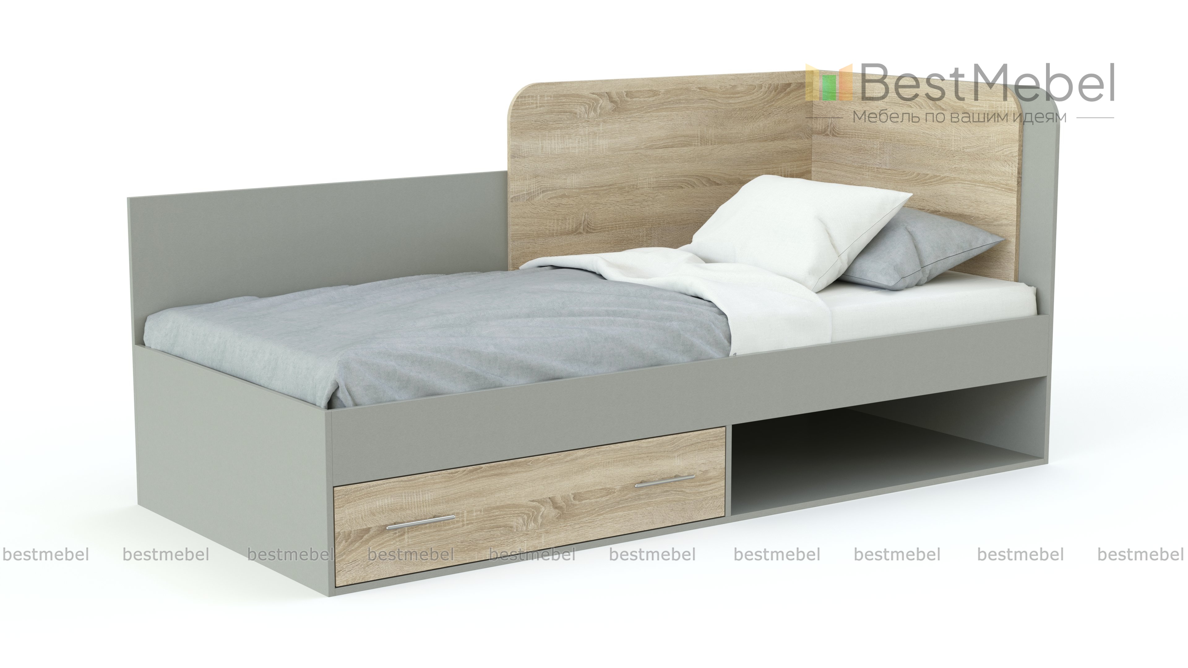 Кровать детская Фиона 15 BMS