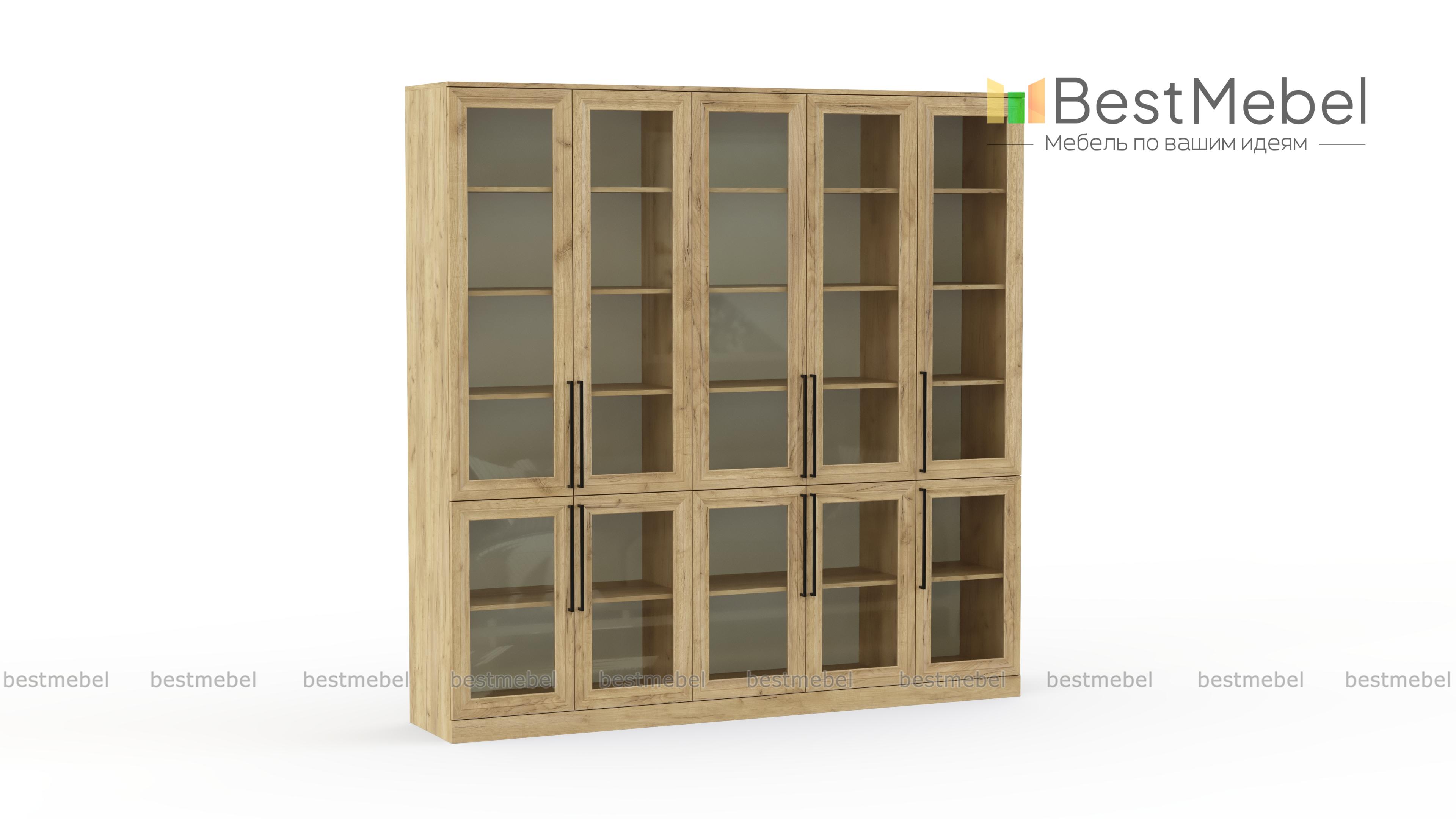 Шкаф книжный Рим 4 BMS - Фото