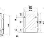 Зеркало настенное Berlin 3 BMS