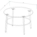 Журнальный стол Аура 15 BMS