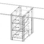 Схема сборки Стол-тумба Локи BMS