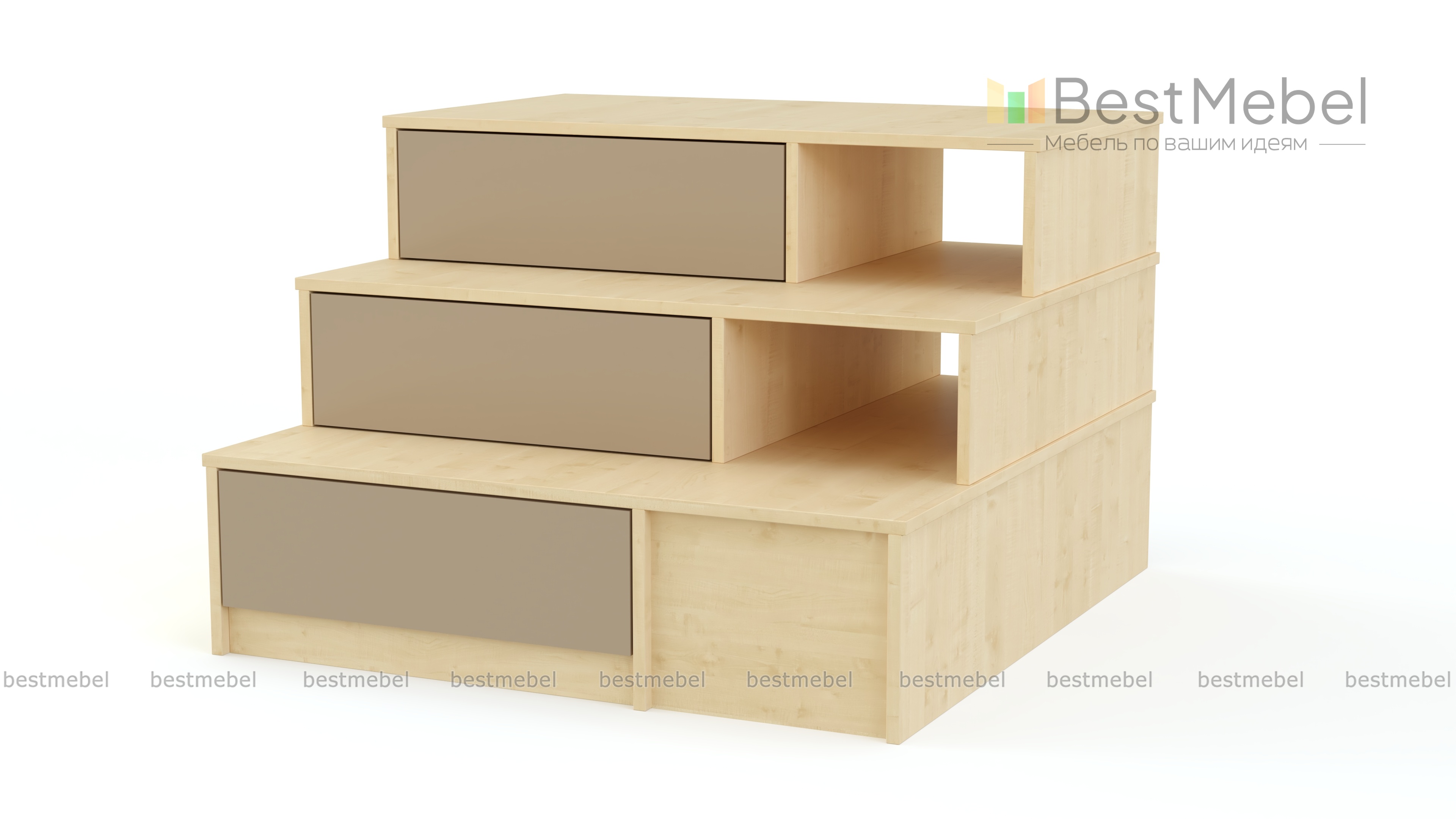 Лестница для кровати Роза 5 BMS