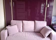 Шкаф-кровать с диваном Хлоя 15 BMS