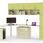 Угловой письменный стол для двоих Фреско 41 BMS - Фото 1