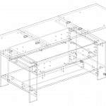 Схема сборки Журнальный стол Безе 8 BMS