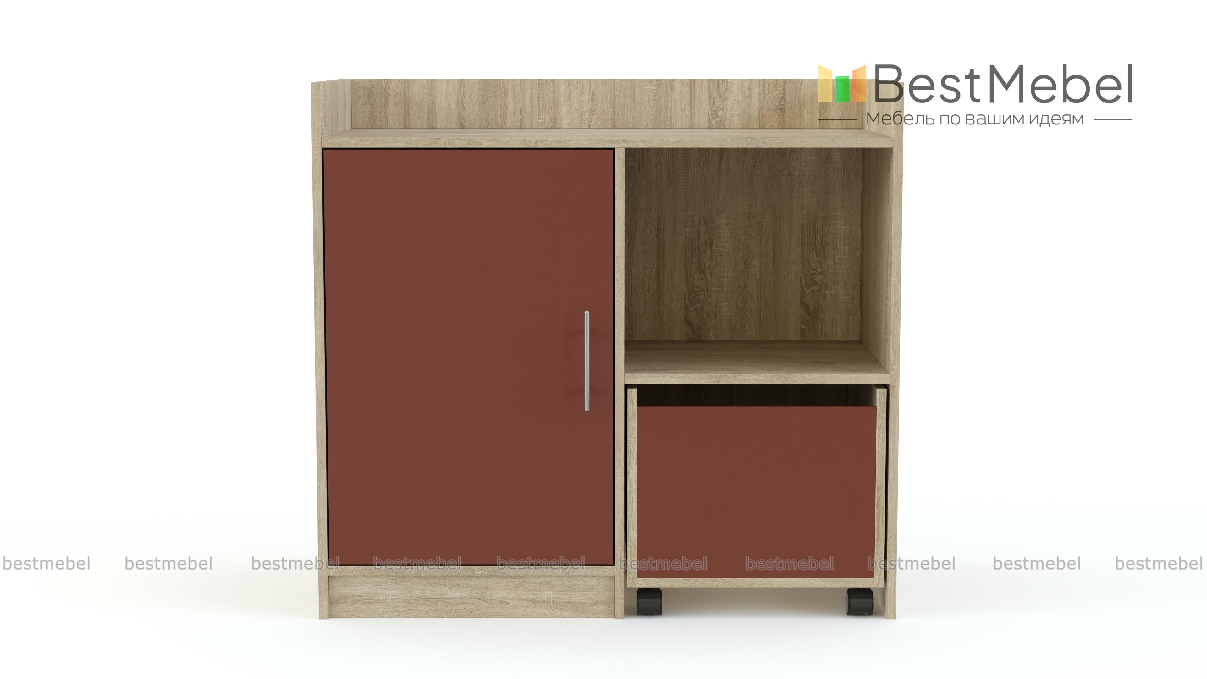 Ящик для игрушек на колесах №2 BMS - Фото