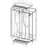 Схема сборки Шкаф-купе Домашний-18 BMS