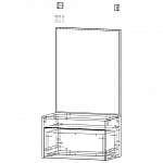 Схема сборки Туалетный столик Эльмира 13 BMS