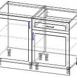 Схема сборки Тумба Трапеза Рамочная универсальная BMS