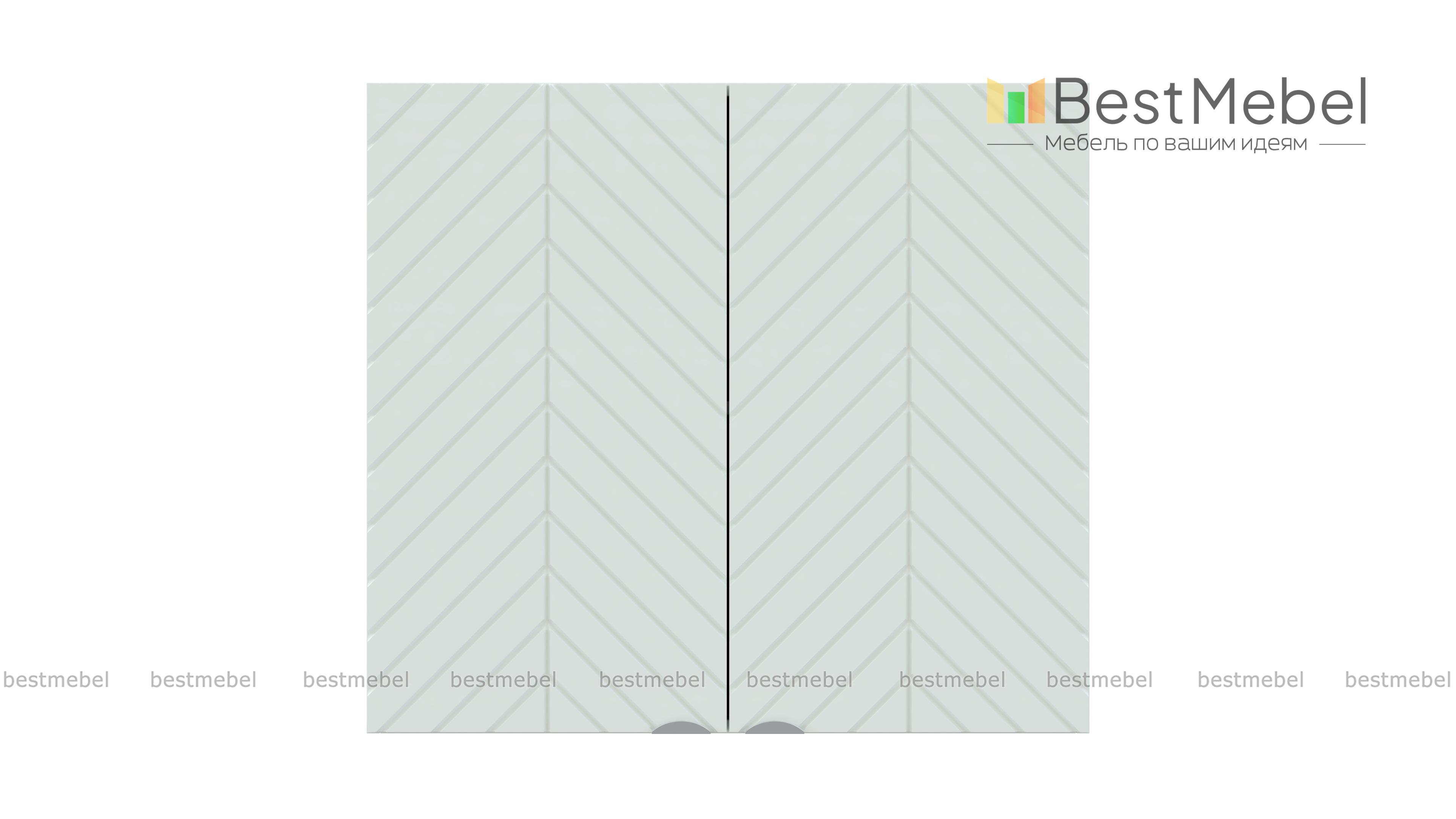 Шкаф верхний с 2-мя дверцами Анаис BMS - Фото