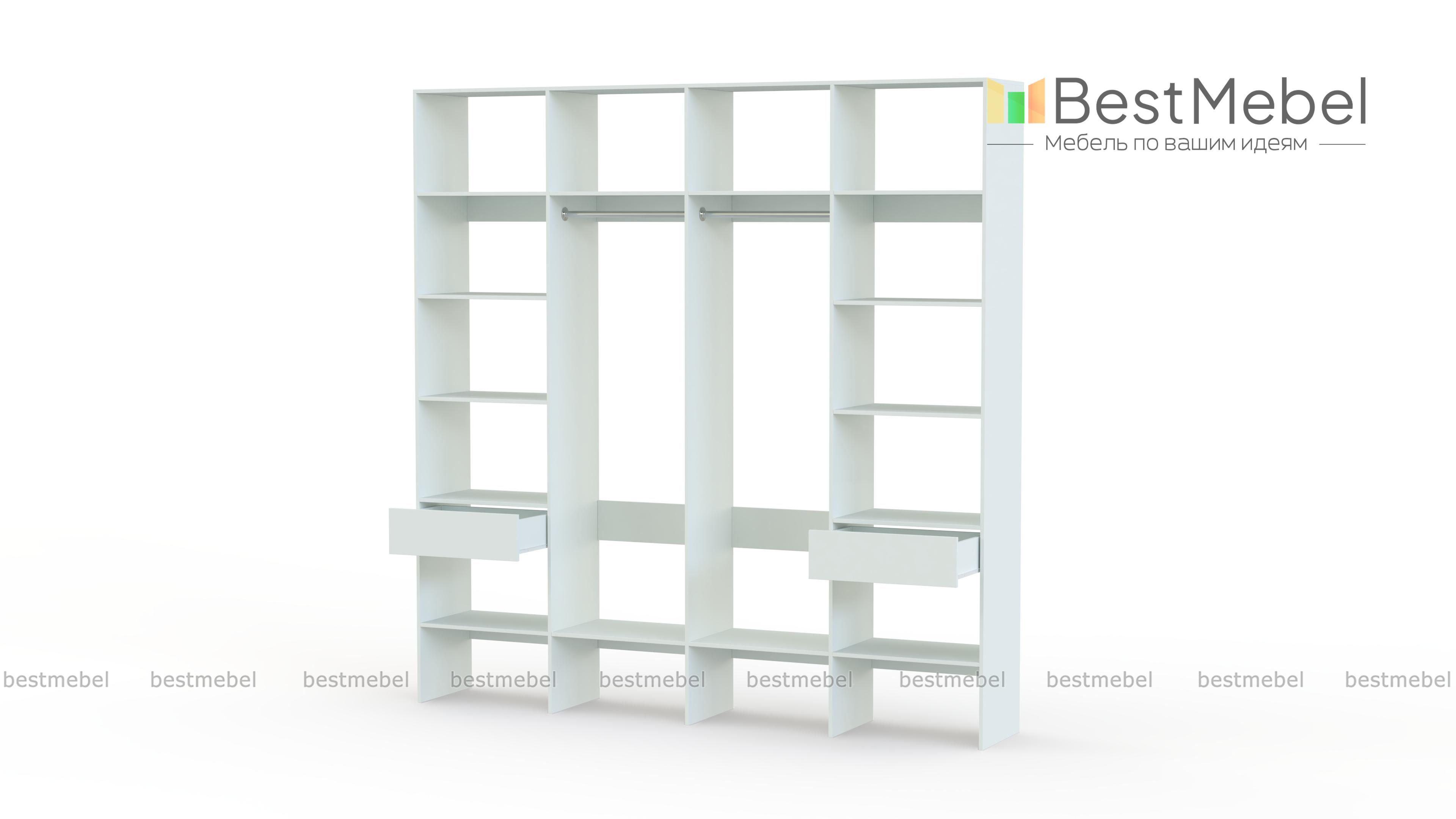 Стеллаж для одежды Мирта 59 BMS - Фото