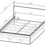 Чертеж Кровать Александрия-10 BMS