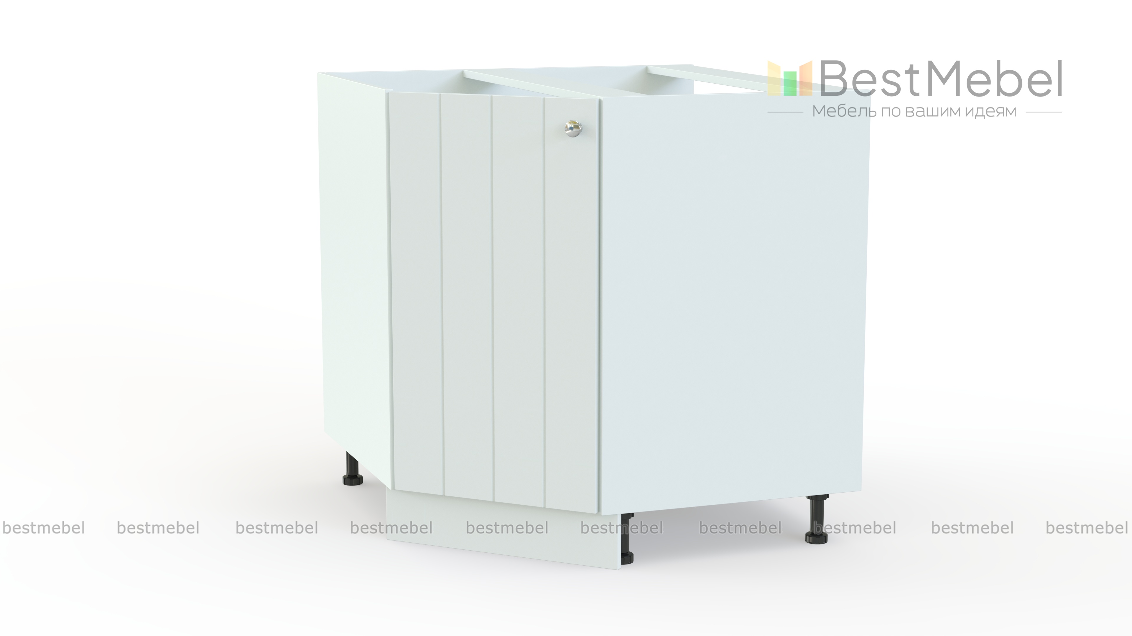 Шкаф нижний угловой (трапеция) Прованс BMS