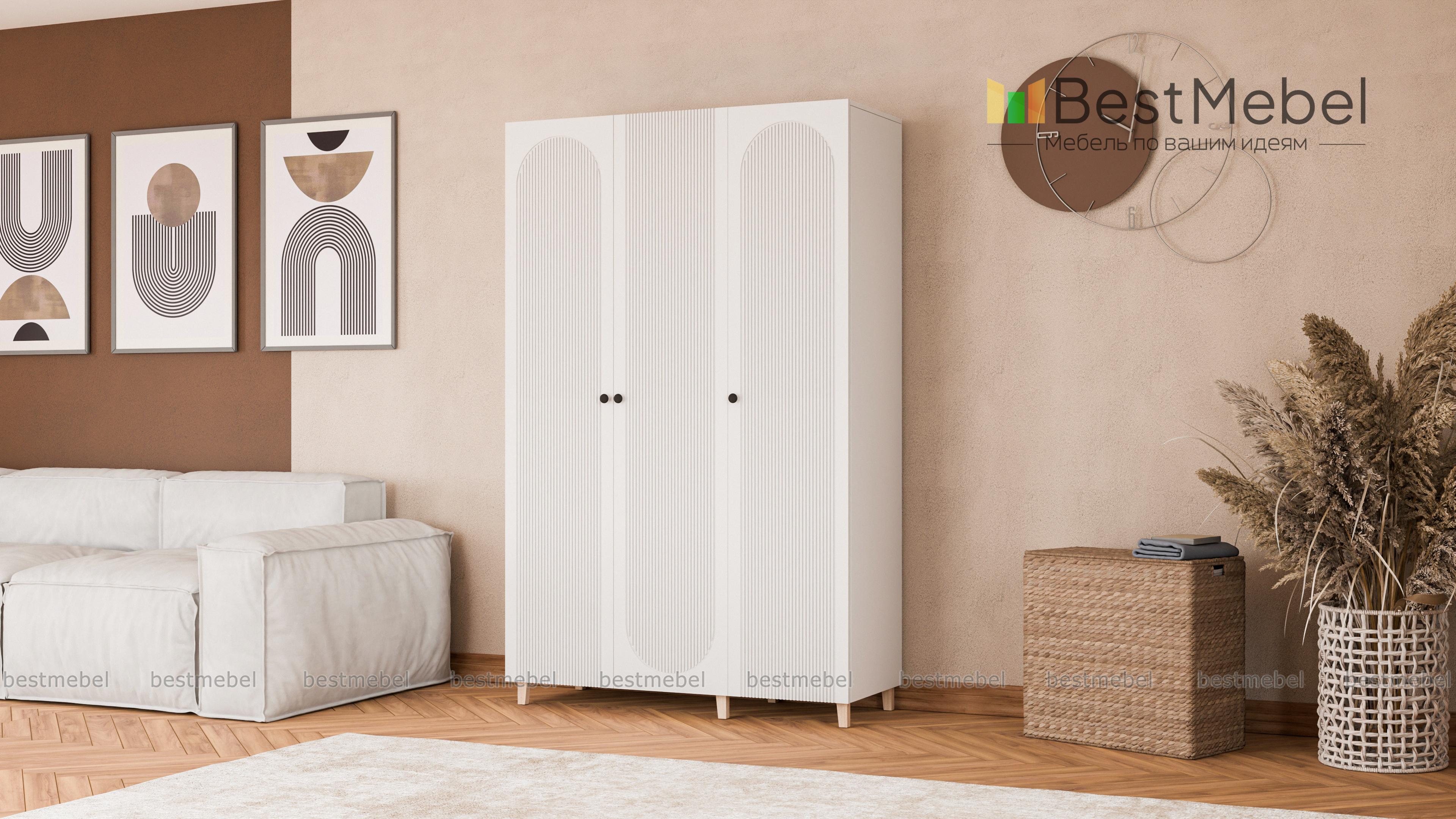 Шкаф распашной Рене 21 BMS - Фото