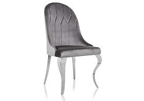 Стул на металлокаркасе Gustav серого цвета