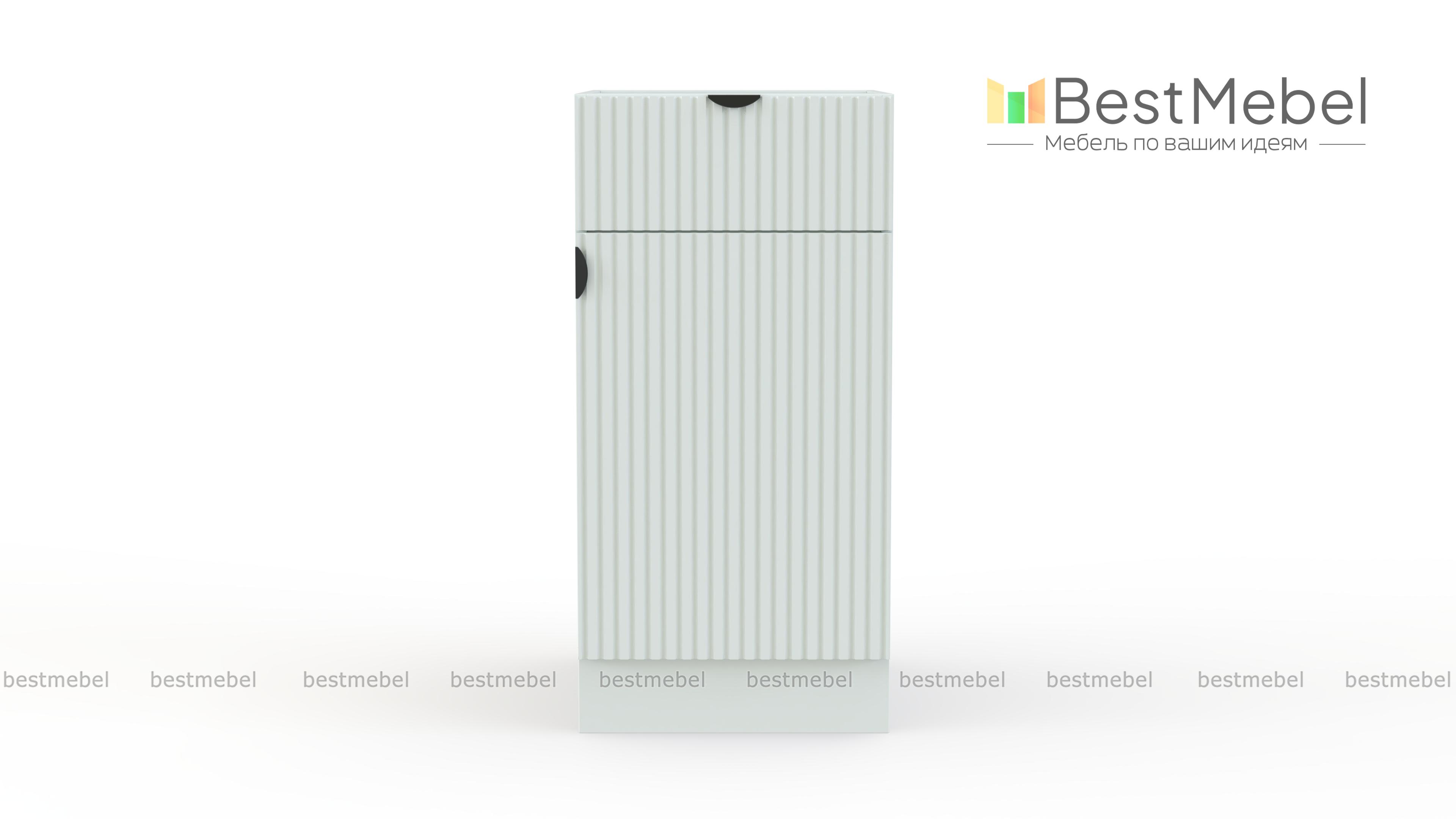 Шкаф нижний с дверцей и ящиком Альберт BMS - Фото