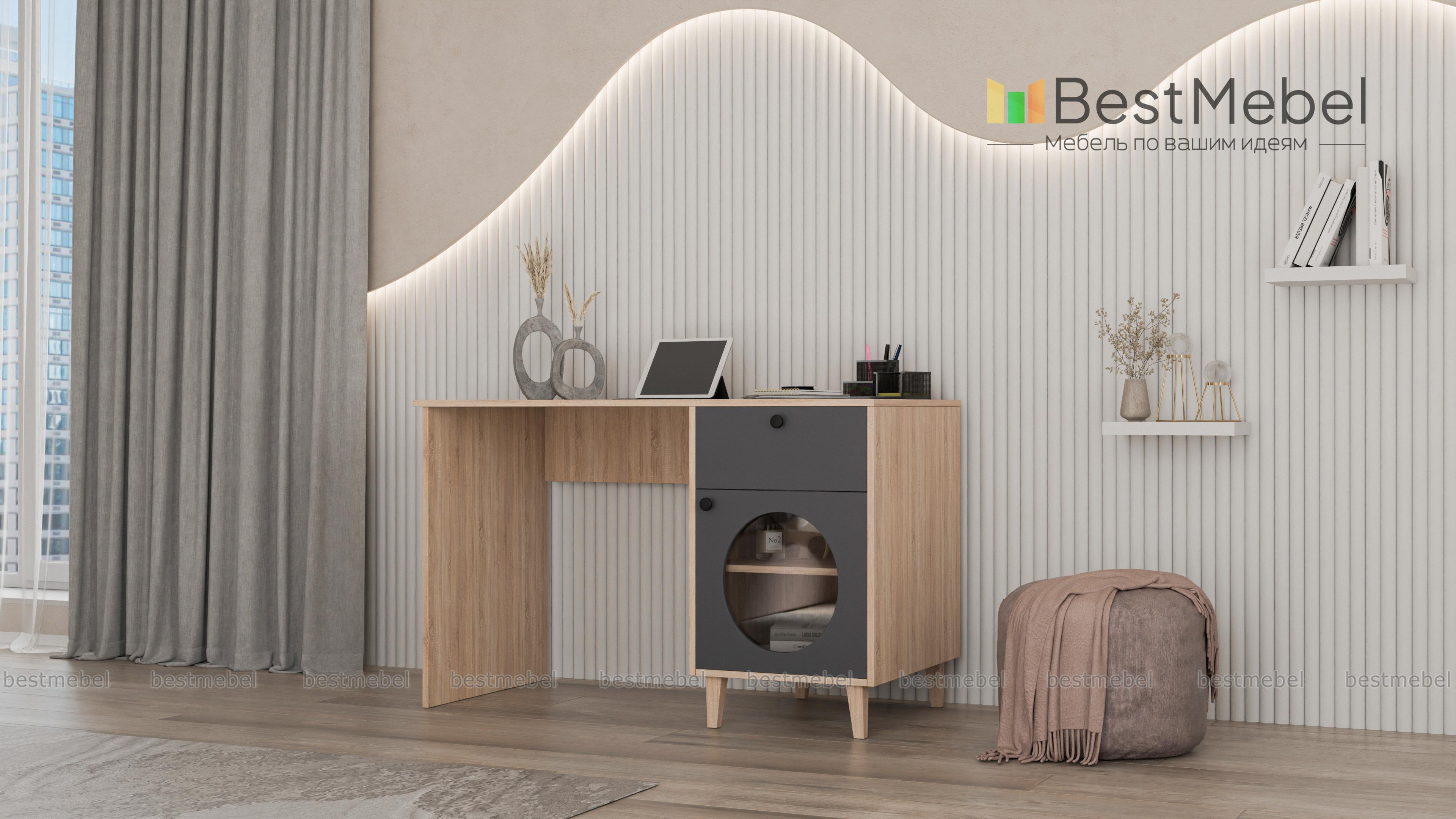 Стол письменный Брукс 1 BMS - Фото