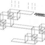 Схема сборки Полка навесная Сеул 4 BMS