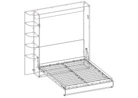 ЭСКИЗ Шкаф-кровать трансформер Ули BMS  (2060х2130х400)