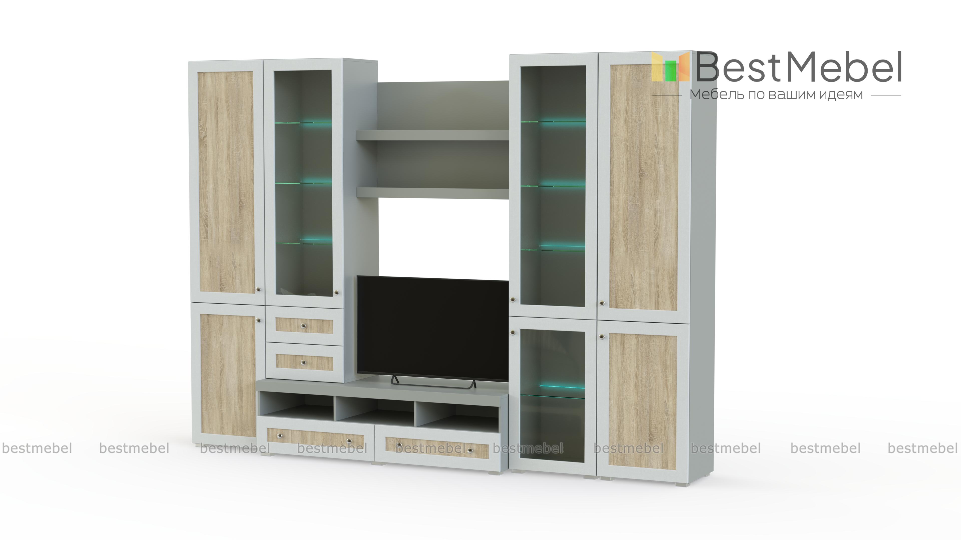 Стенка Модерн-7 BMS - Фото