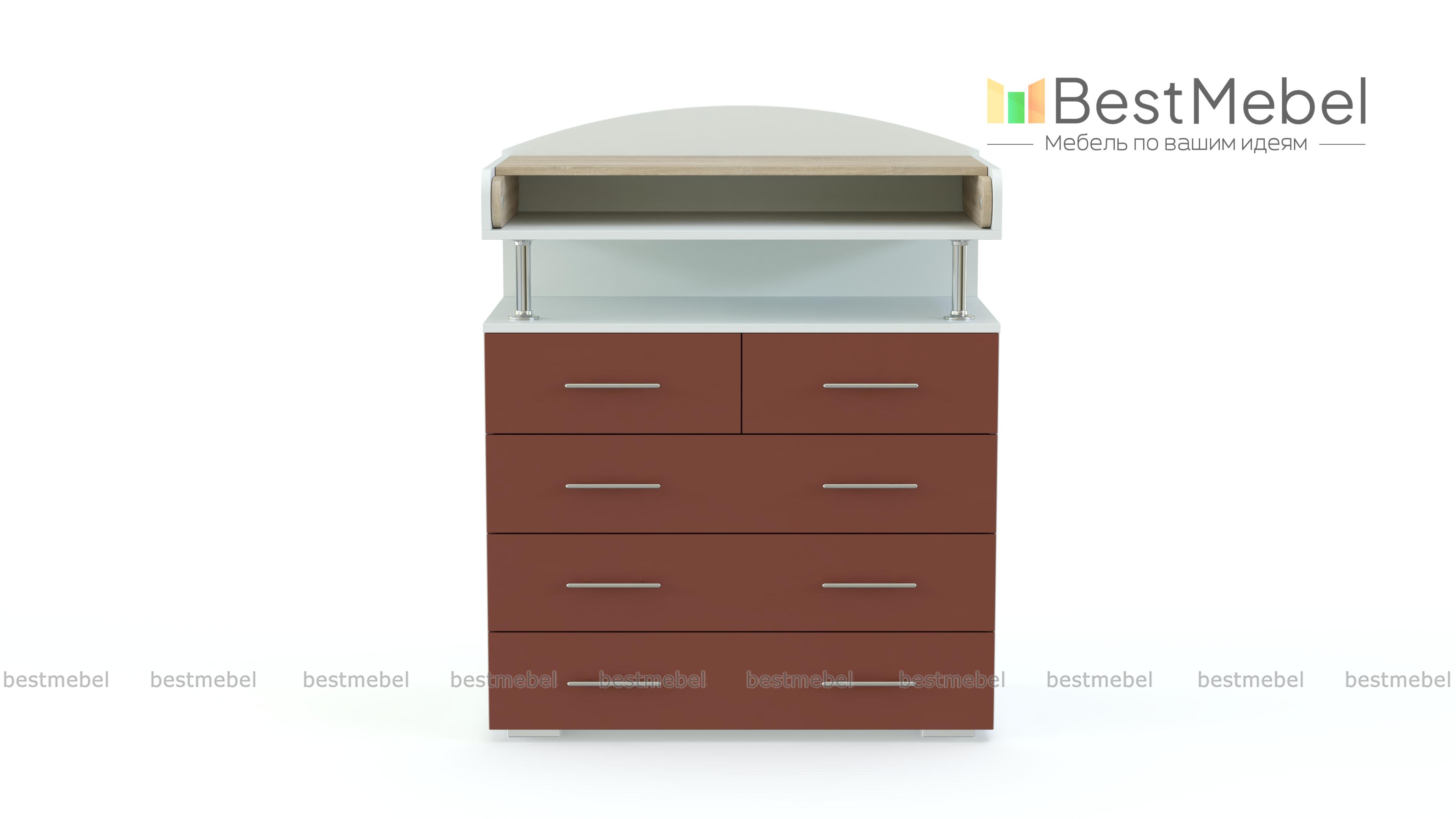 Комод пеленальный Луи Нео 7 BMS - Фото