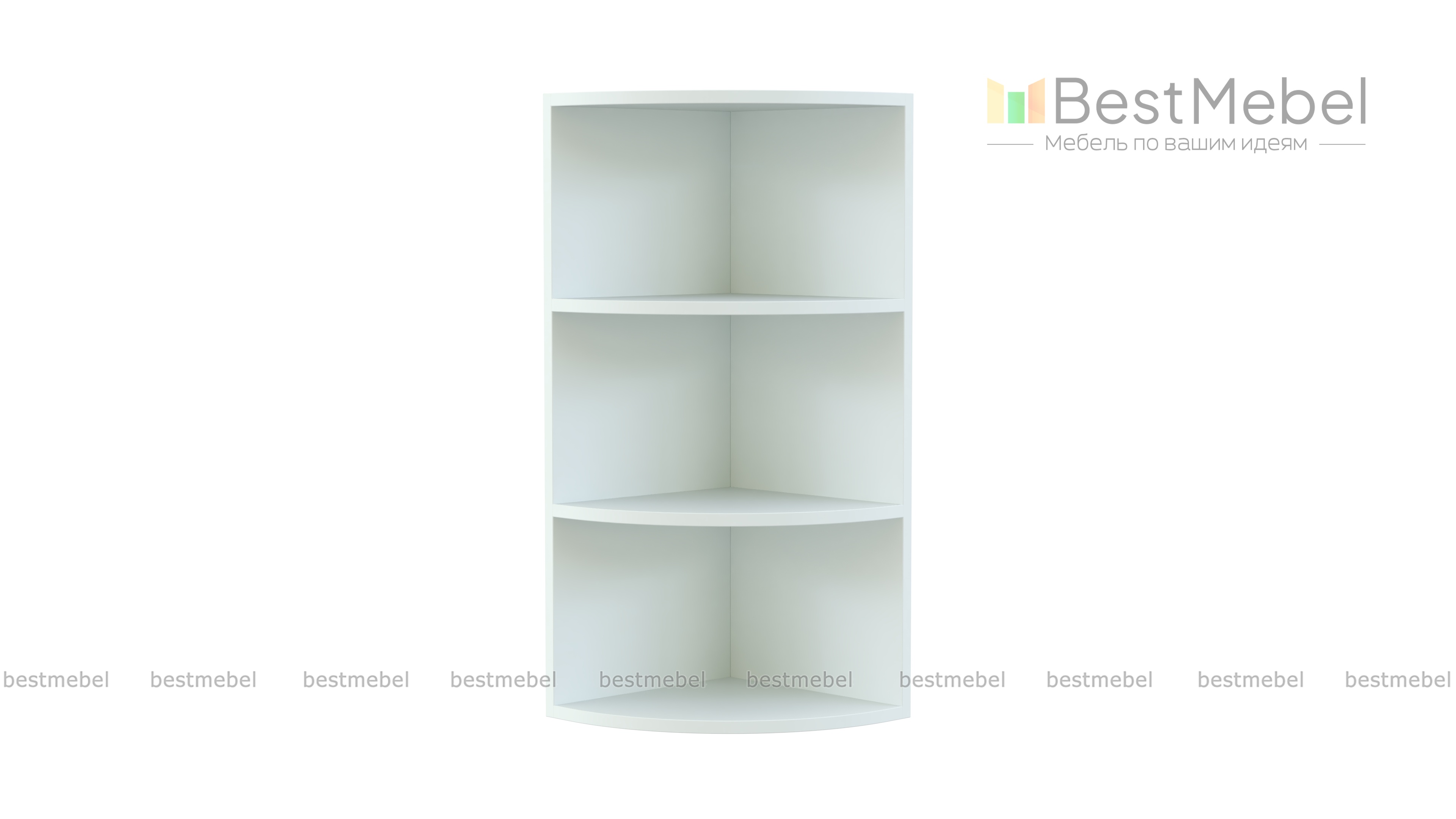 Полка открытая торцевая Ирен BMS