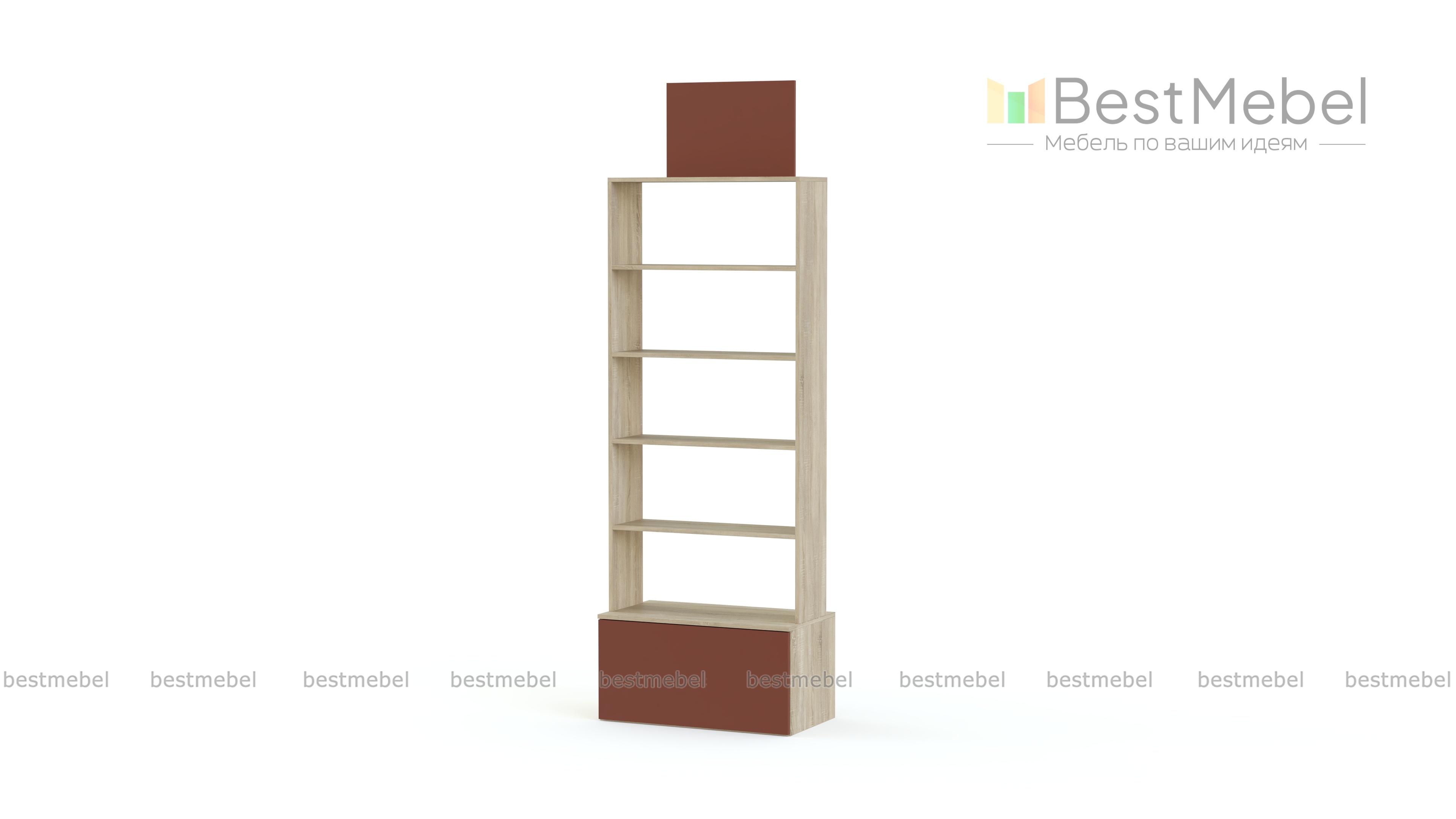 Торговый стеллаж Лайт 2 BMS