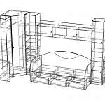Схема сборки Детская мебель Венди BMS