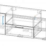 Чертеж Тумба под ТВ Планета BMS