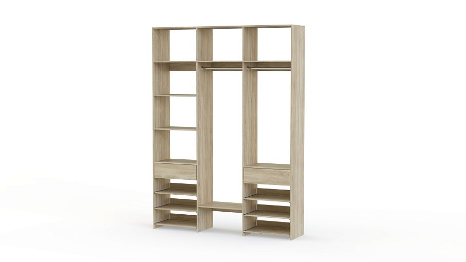 Стеллаж для одежды Мирта 89 BMS - Фото