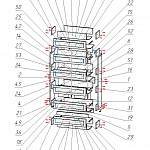 Схема сборки Комод Весна 6 BMS