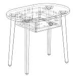 Схема сборки Журнальный стол Фанди 5 BMS