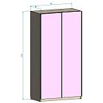 Схема сборки Шкаф-купе Люкс 18 BMS