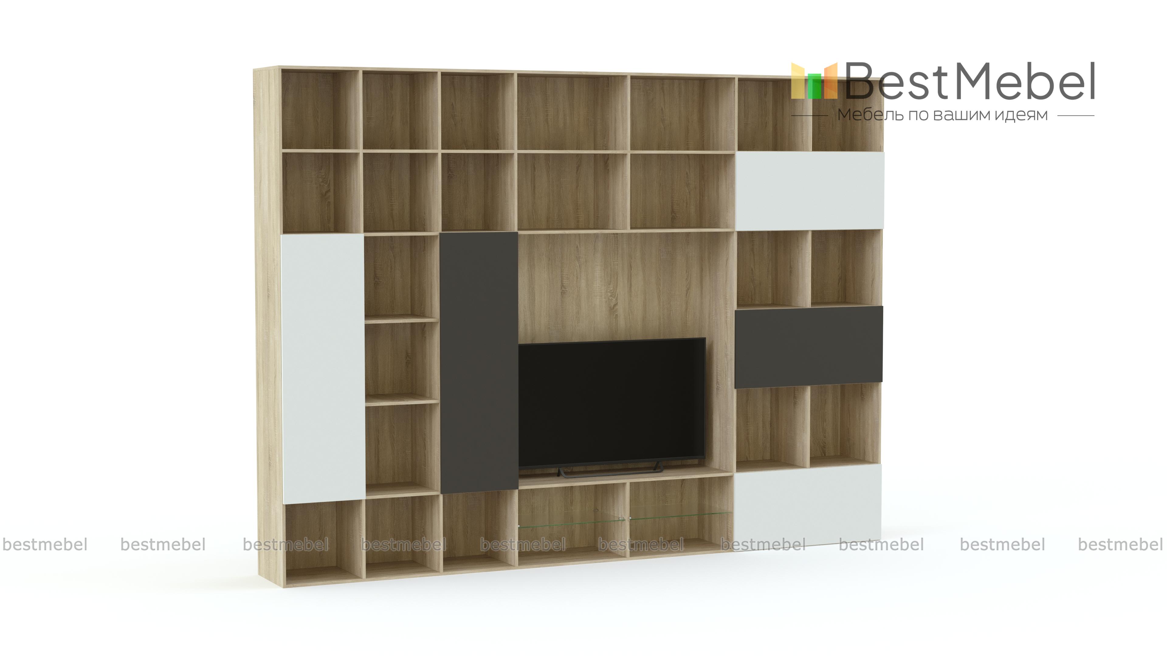 Стенка для гостиной Соло 14 BMS - Фото