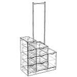 Схема сборки Комод Нордли Nordli 37